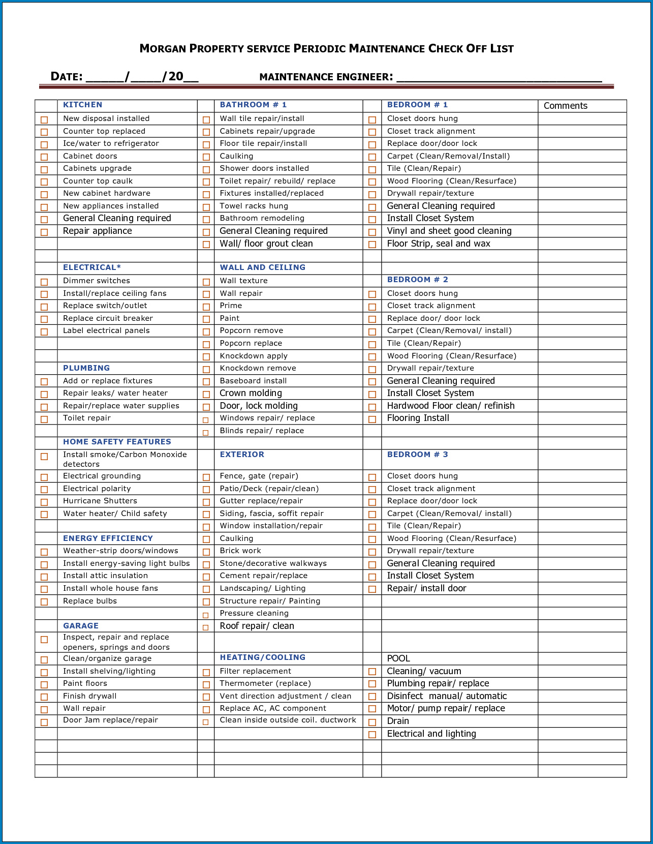 free-printable-janitorial-inspection-checklist-template-checklist